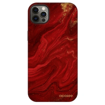 Szilikon tok erre a típusra Apple iPhone 12 Pro Max - Red