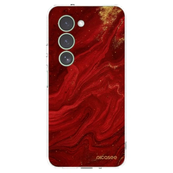 Picasee átlátszó szilikon tok az alábbi mobiltelefonokra Xiaomi Redmi 15 5G - Red