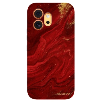 Picasee fekete szilikon tok az alábbi mobiltelefonokra Honor 600 - Red