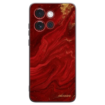 Picasee fekete szilikon tok az alábbi mobiltelefonokra Motorola Edge 60 Neo 5G - Red