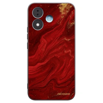 Picasee fekete szilikon tok az alábbi mobiltelefonokra Xiaomi Redmi Note 17 5G - Red