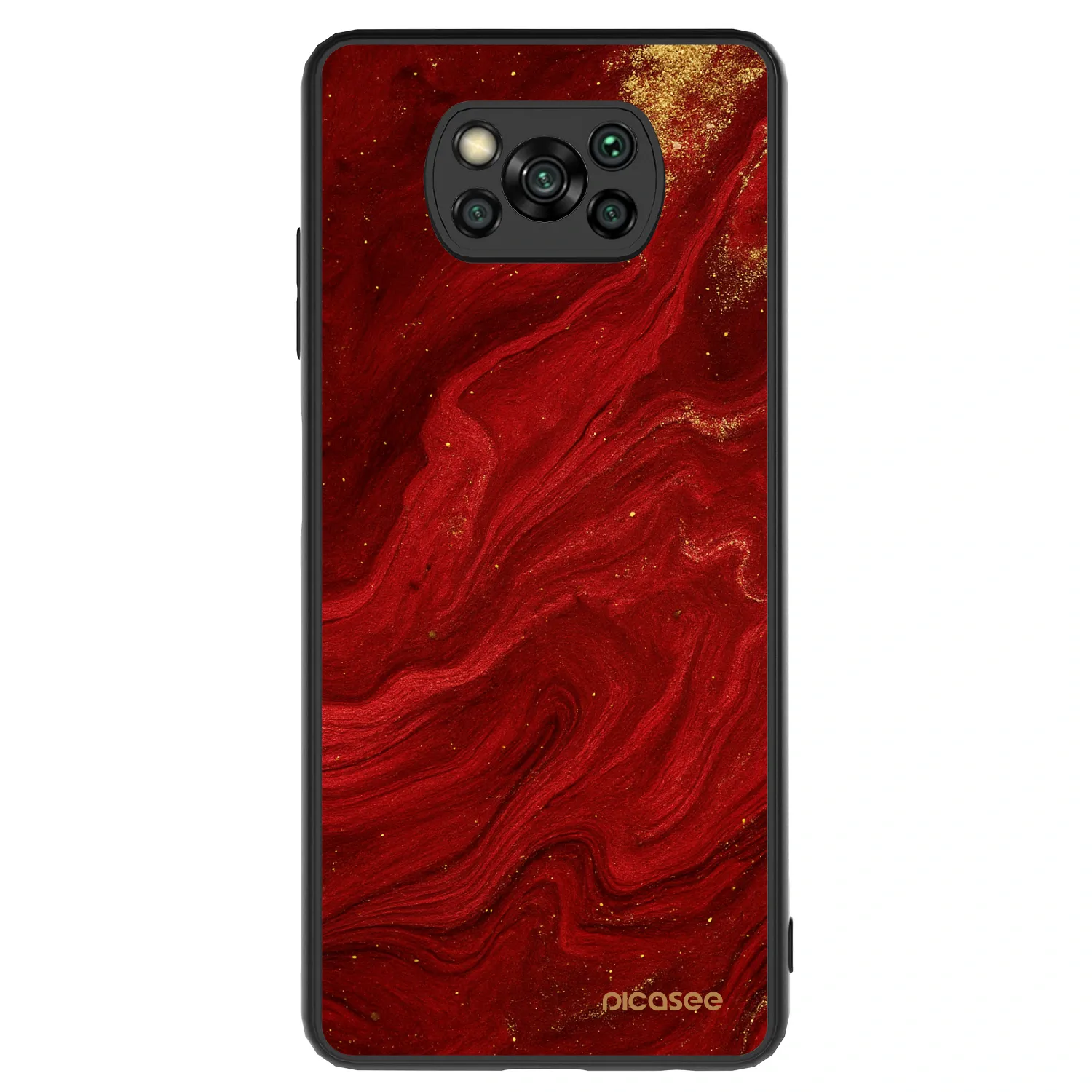 Picasee ULTIMATE CASE Xiaomi Poco X3 - készülékre - Red