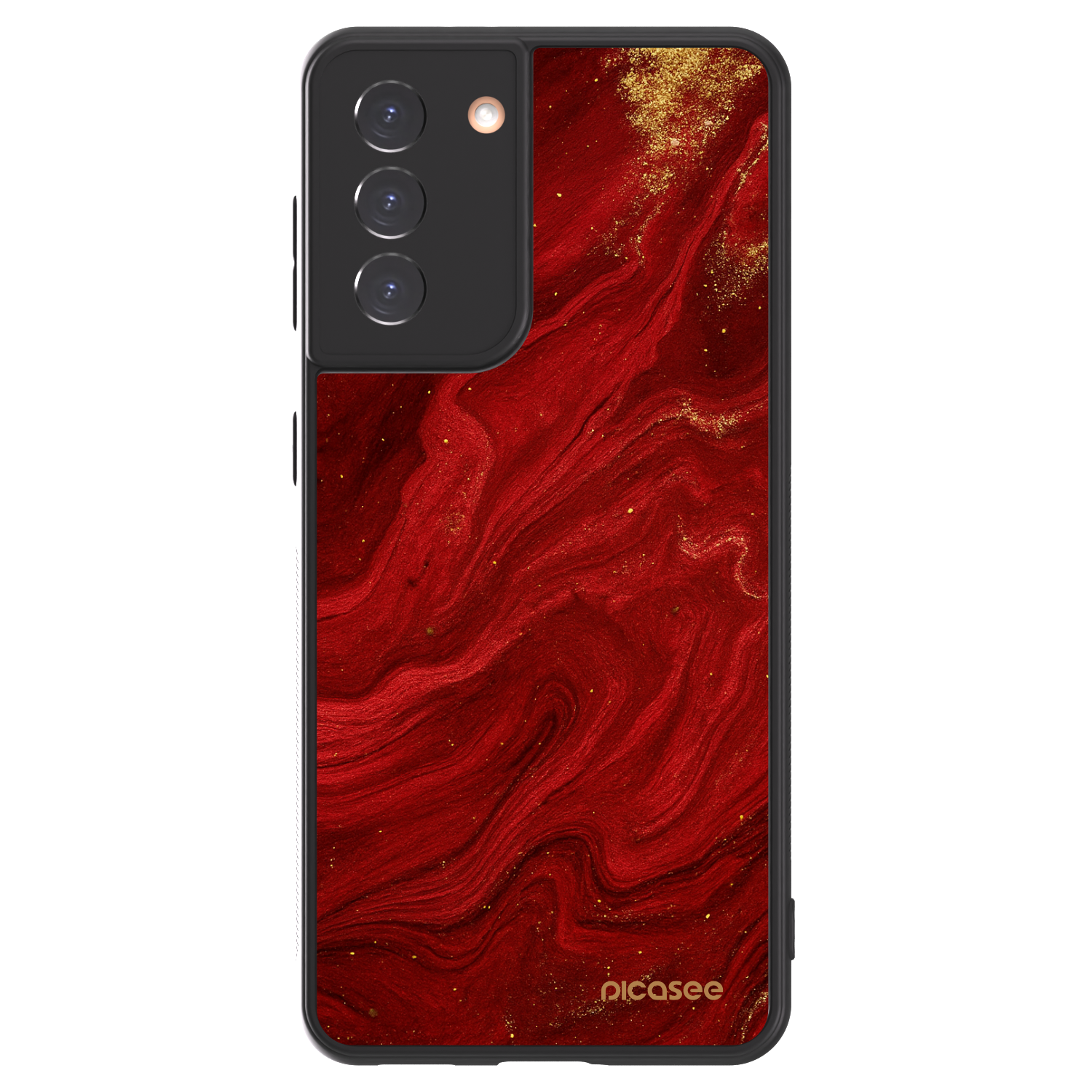 Picasee ULTIMATE CASE Samsung Galaxy S21 5G G991B - készülékre - Red