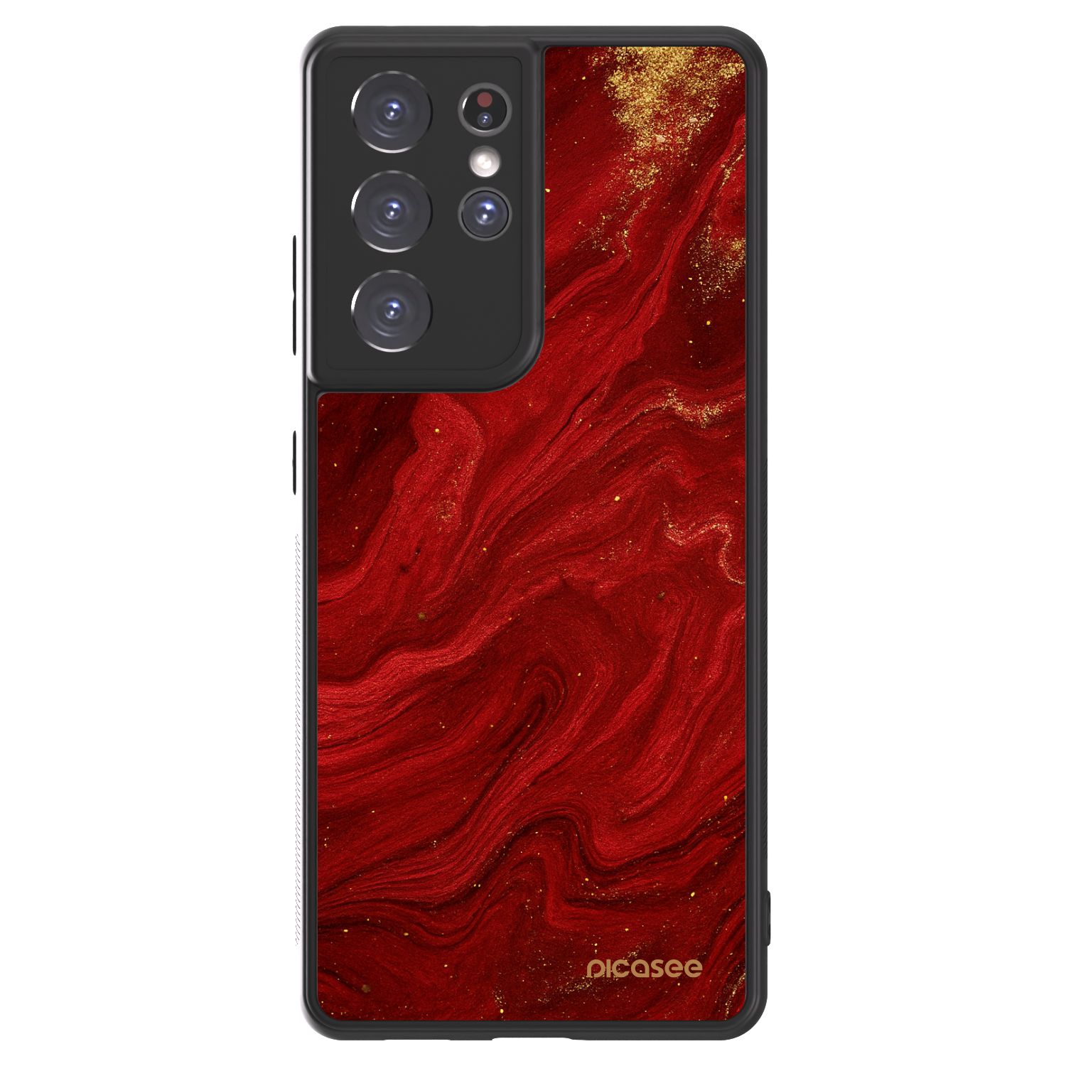 Picasee ULTIMATE CASE Samsung Galaxy S21 Ultra 5G G998B - készülékre - Red