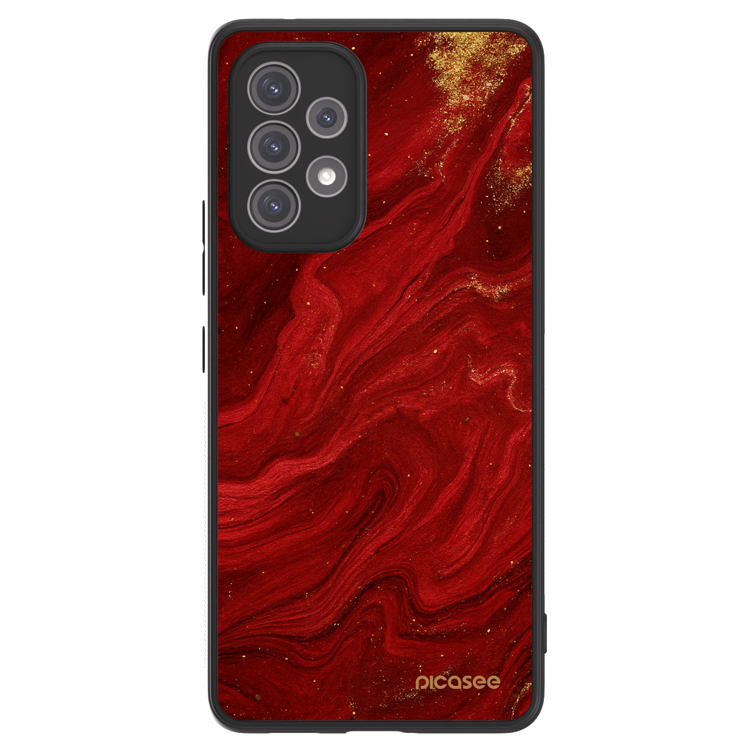 Picasee ULTIMATE CASE Samsung Galaxy A52s 5G A528B - készülékre - Red