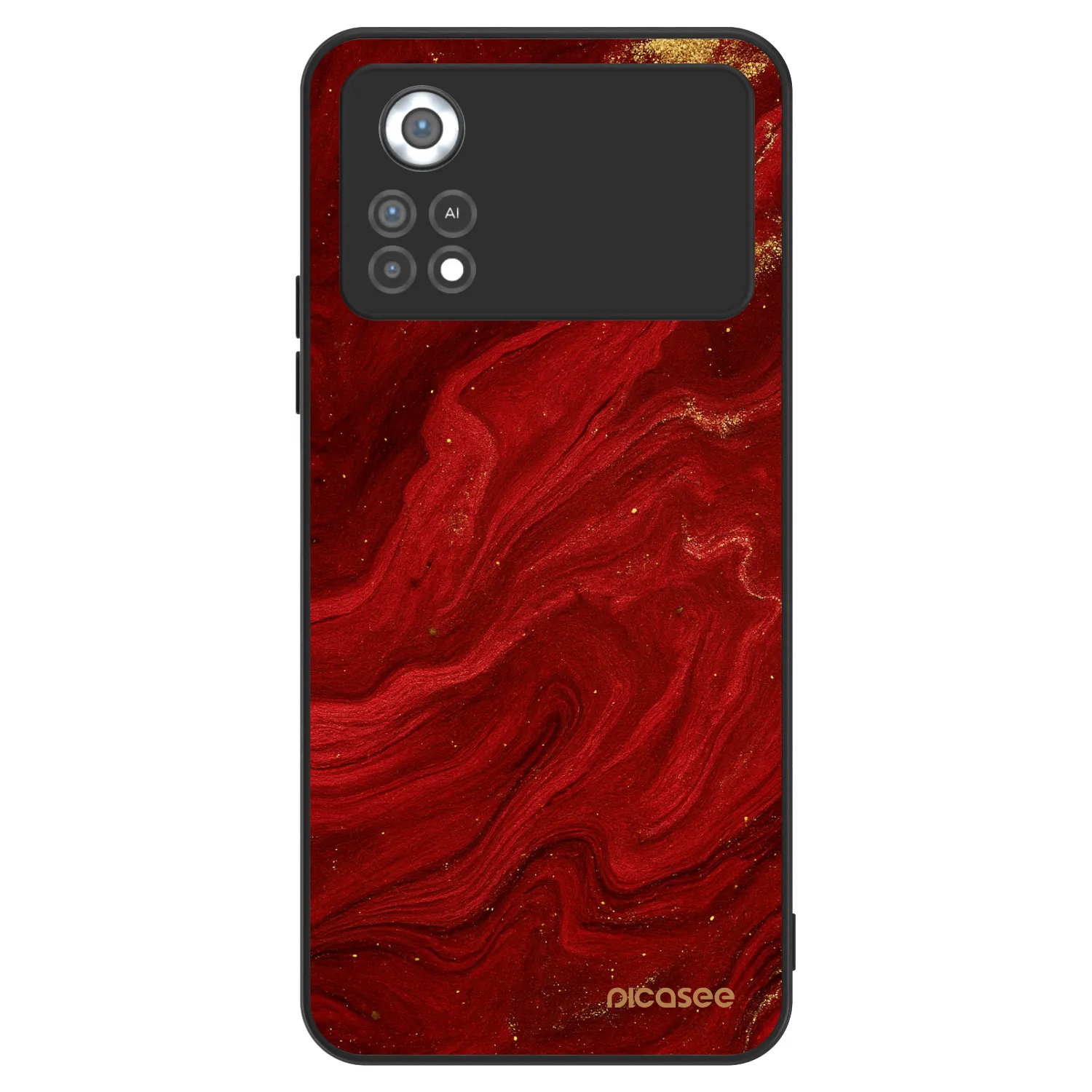 Picasee ULTIMATE CASE Xiaomi Poco X4 Pro 5G - készülékre - Red