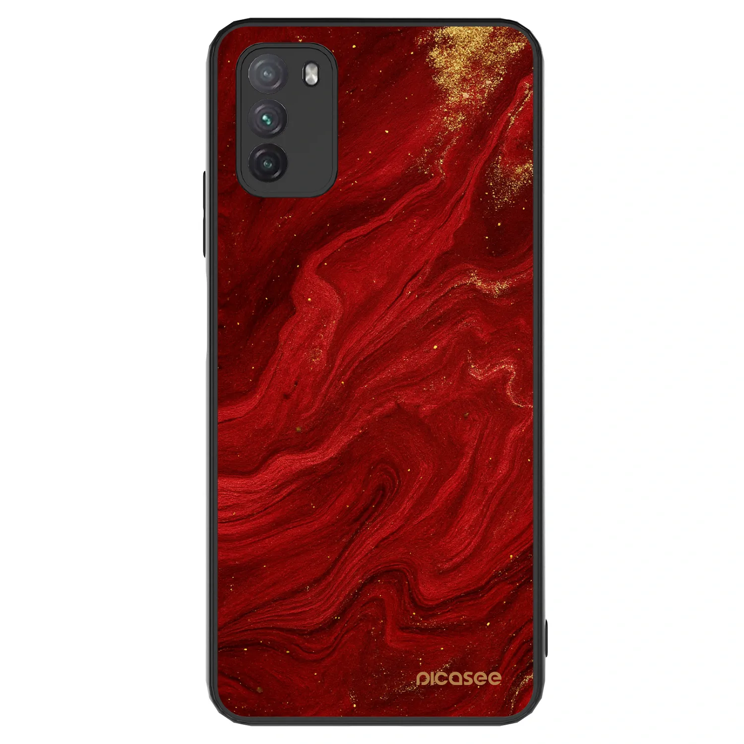 Picasee ULTIMATE CASE Xiaomi Poco M3 - készülékre - Red
