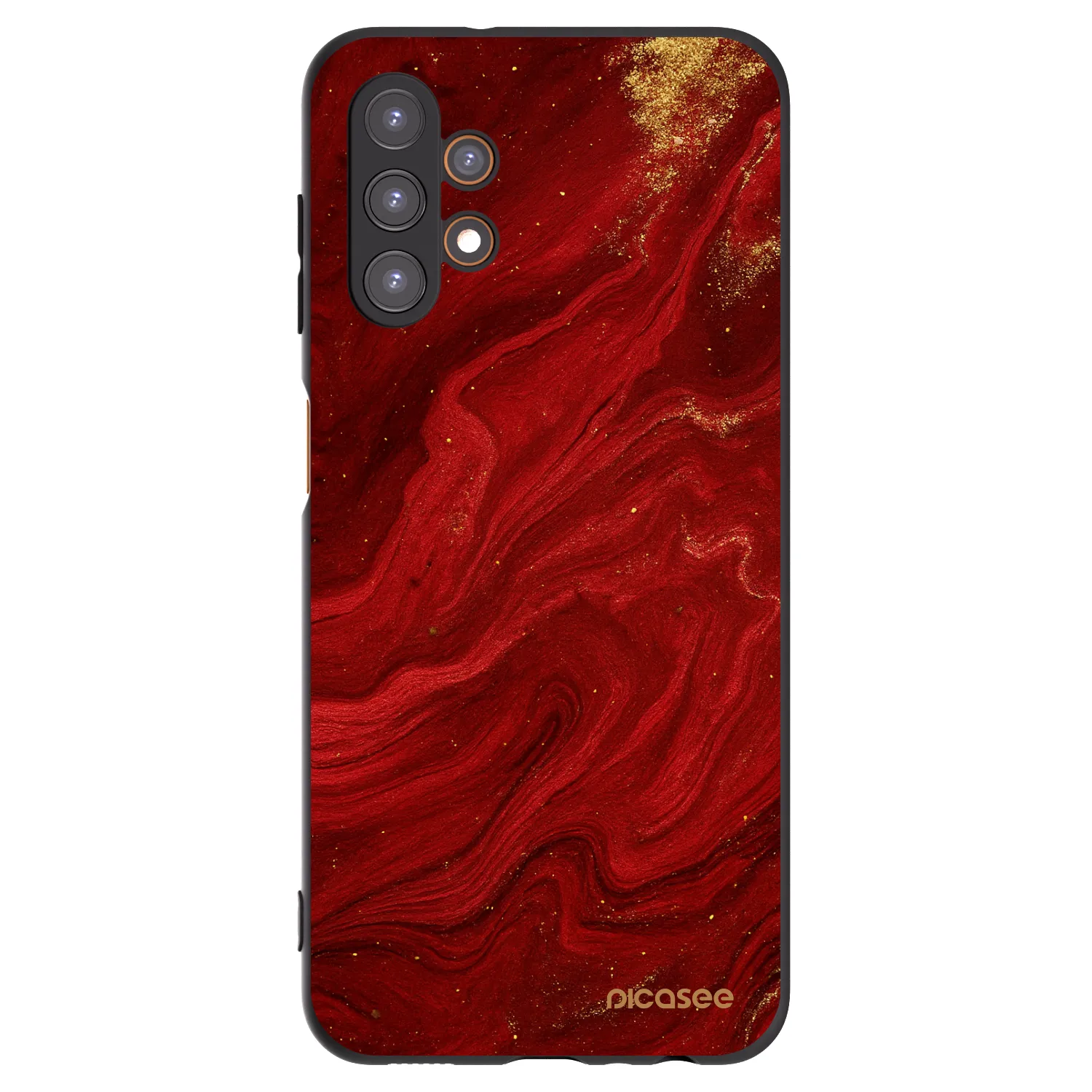 Picasee fekete szilikon tok az alábbi mobiltelefonokra Samsung Galaxy A13 5G - Red