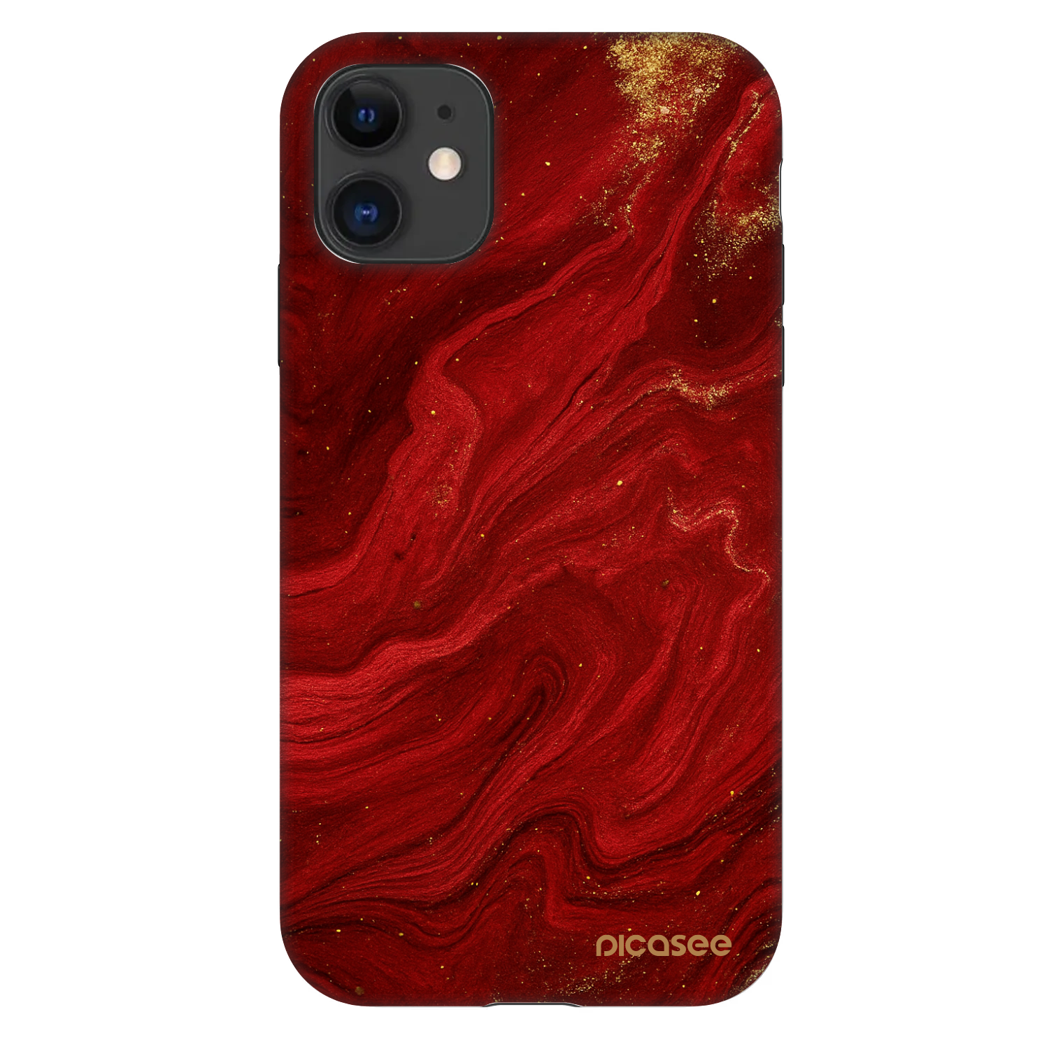 Picasee Fashion Case Apple iPhone 11 - Red