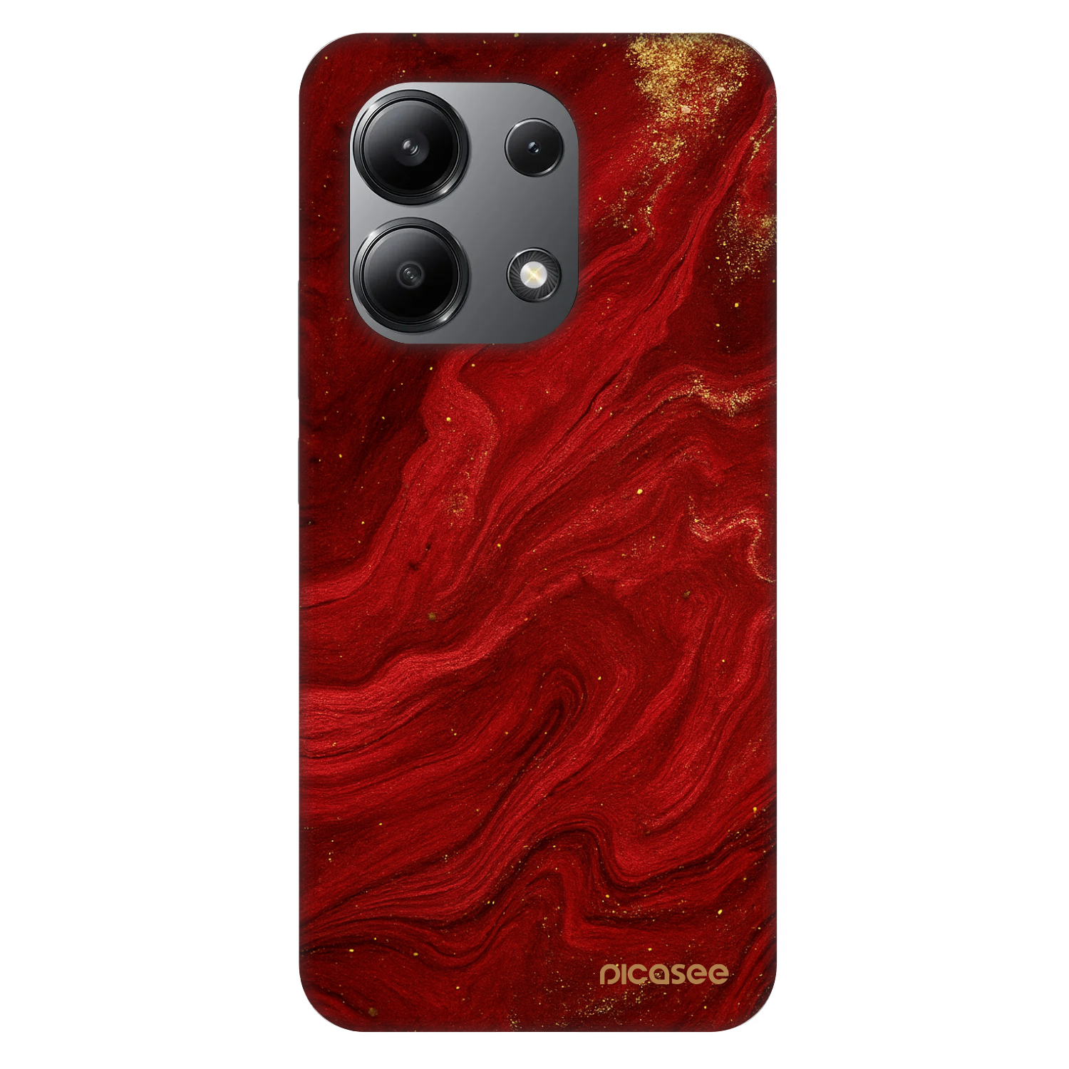 Picasee Fashion Case Xiaomi Redmi Note 13 4G - Red
