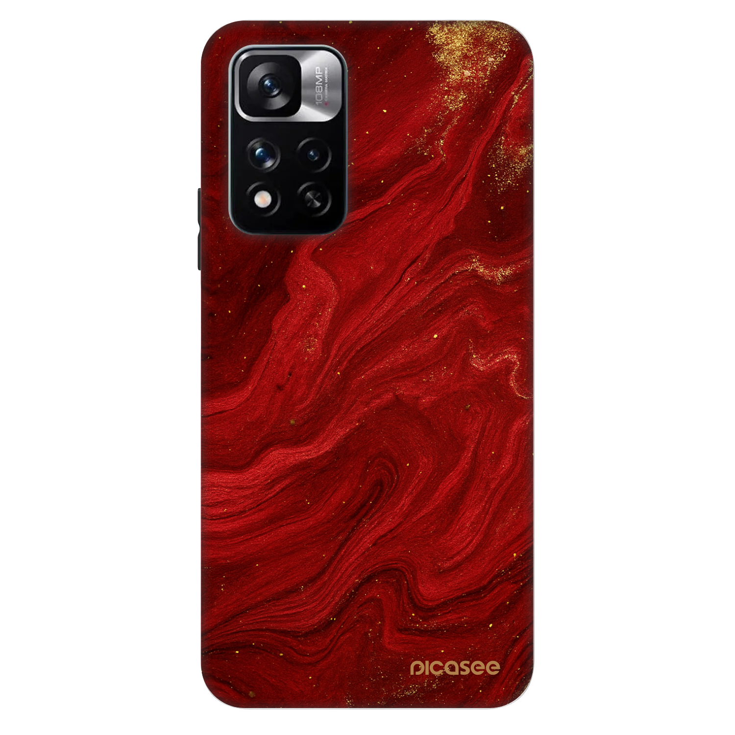 Picasee Fashion Case Xiaomi Redmi Note 11 Pro 5G - Red