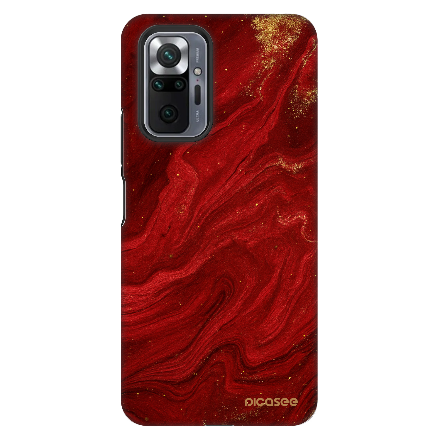 Picasee Fashion Case Xiaomi Redmi Note 10 Pro - Red