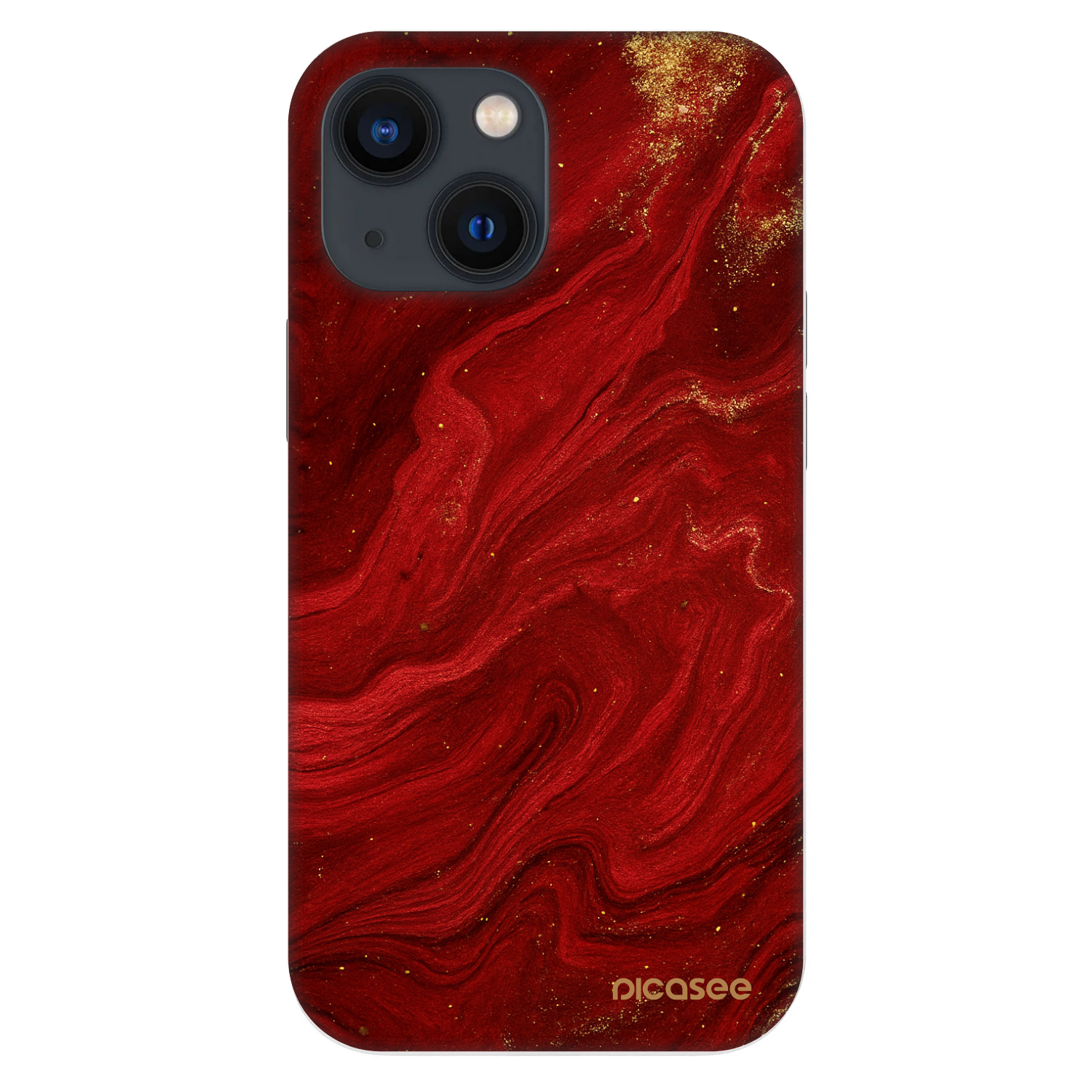 Picasee Fashion Case Apple iPhone 13 mini - Red