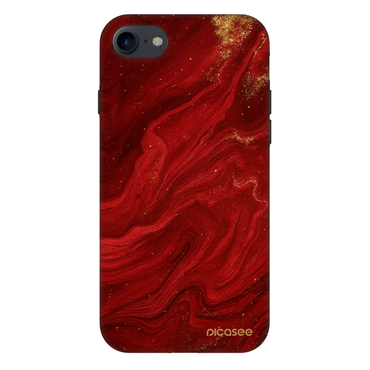 Picasee Fashion Case Apple iPhone 7 - Red