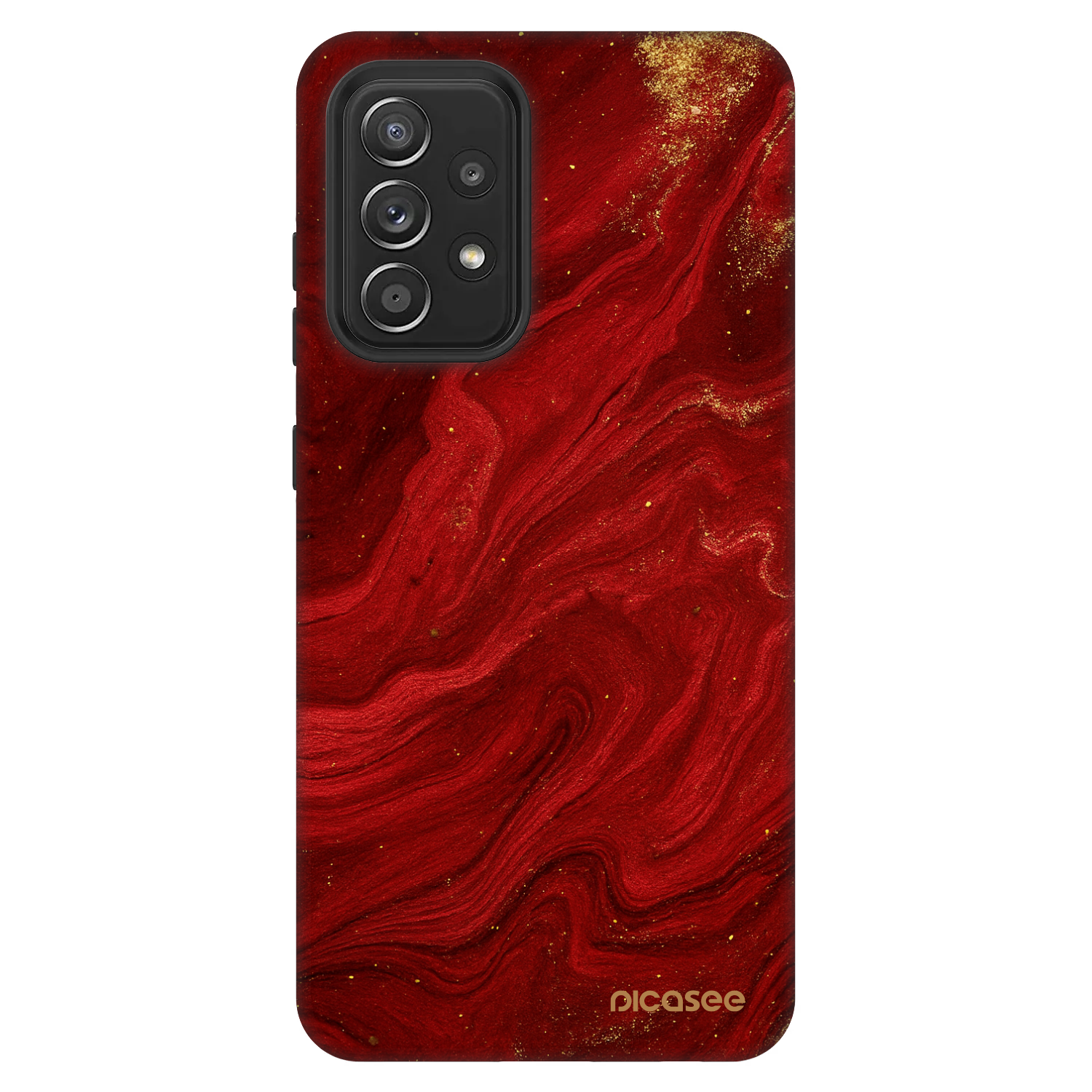 Picasee Fashion Case Samsung Galaxy A52s 5G A528B - Red
