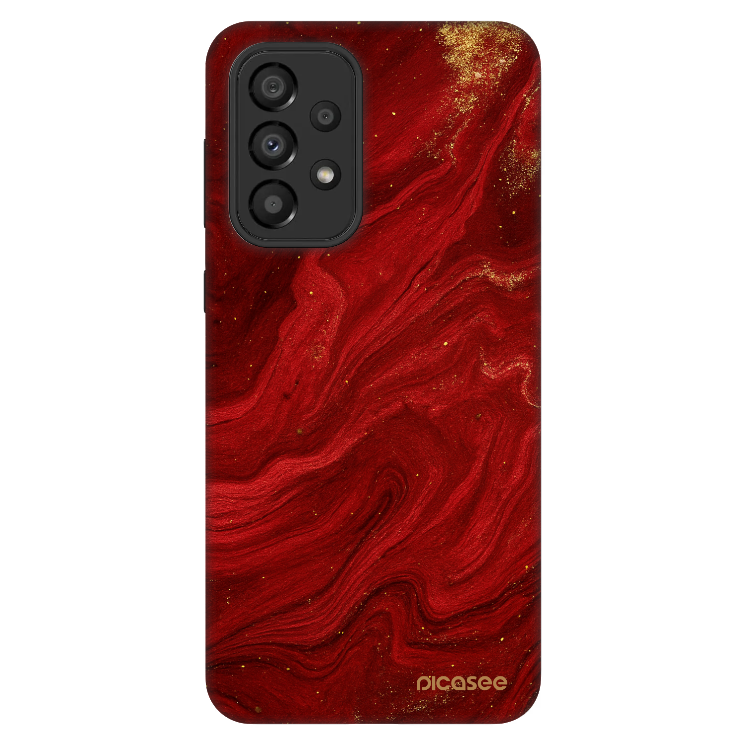 Picasee Fashion Case Samsung Galaxy A33 5G A336 - Red
