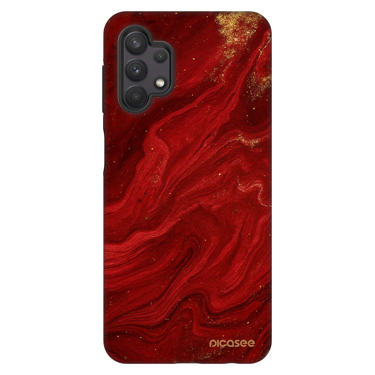 Picasee Fashion Case Samsung Galaxy A32 5G A326B - Red