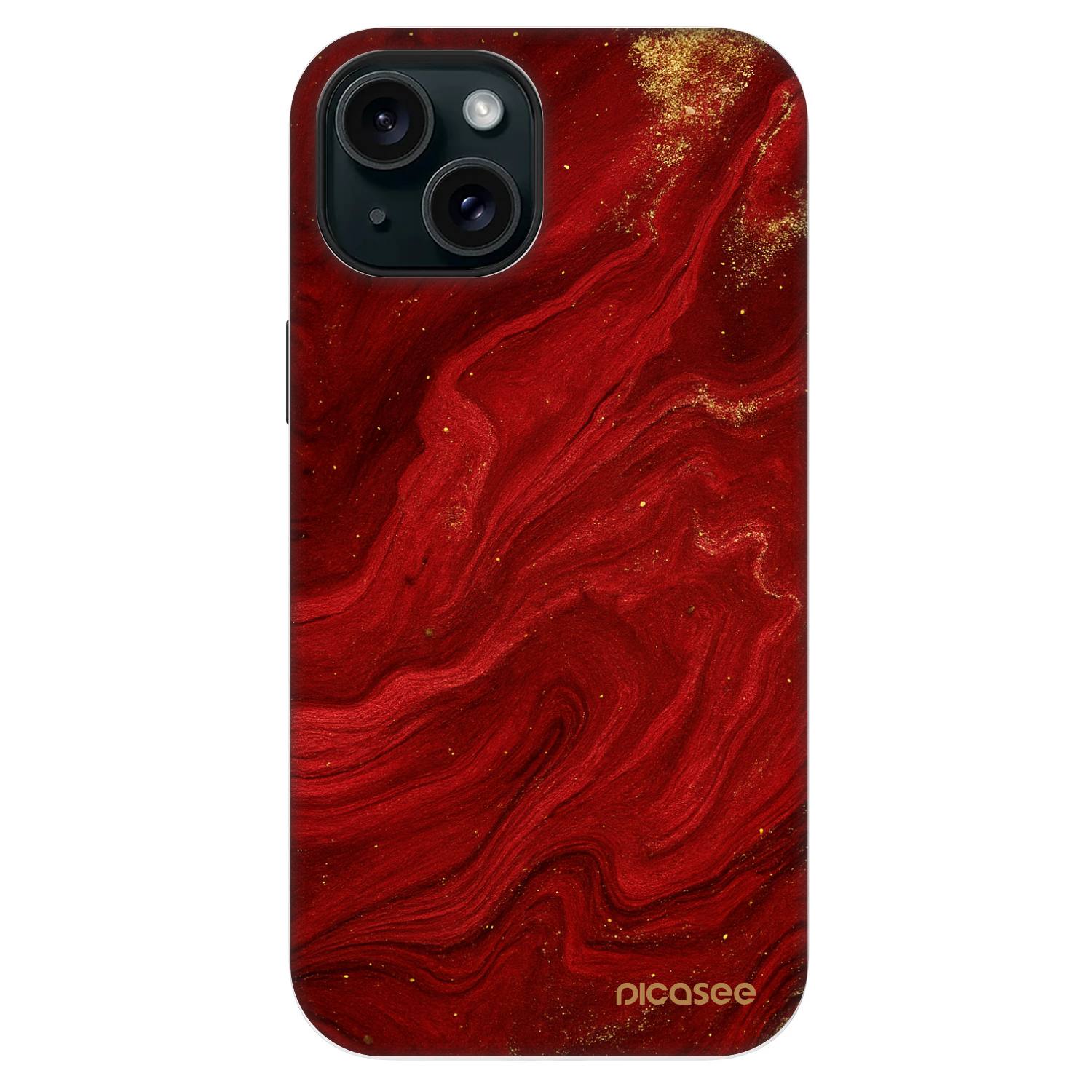 Picasee Fashion Case MagSafe Apple iPhone 13 - Red