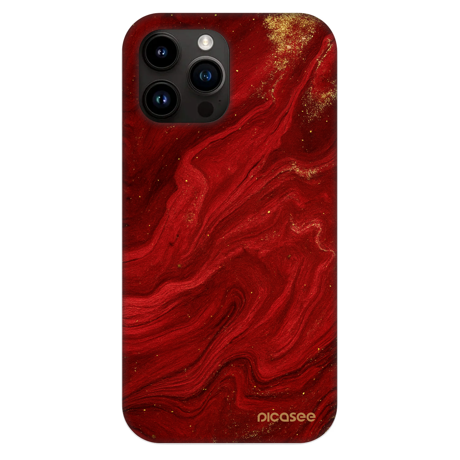 Picasee Fashion Case MagSafe Apple iPhone 13 Pro Max - Red