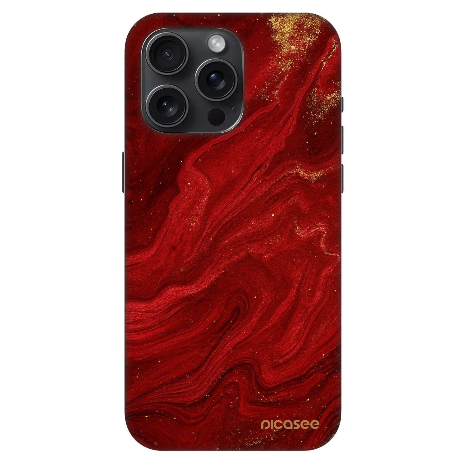 Picasee Fashion Case MagSafe Apple iPhone 15 Pro Max - Red
