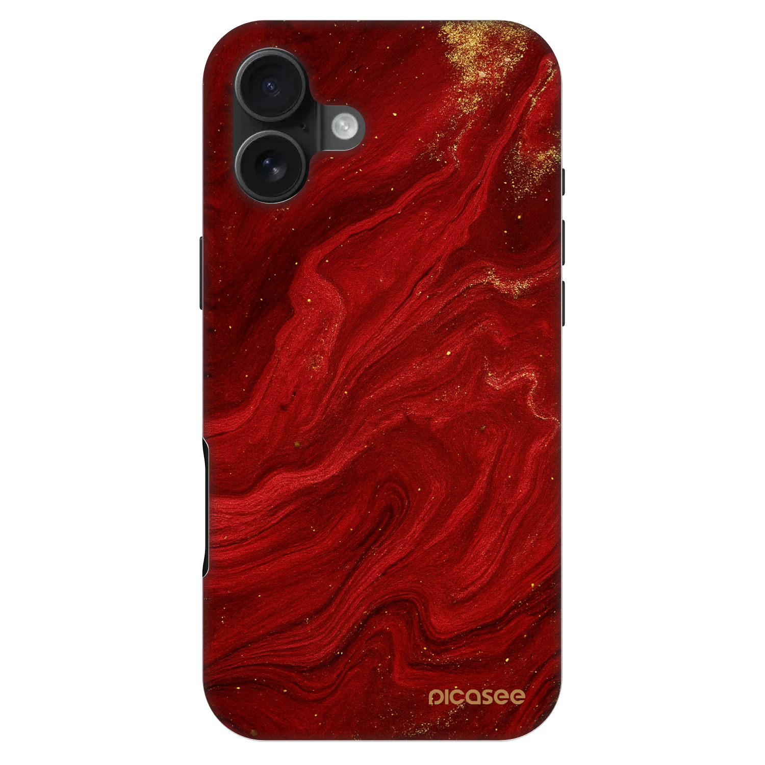 Picasee Fashion Case MagSafe Apple iPhone 16 Plus - Red