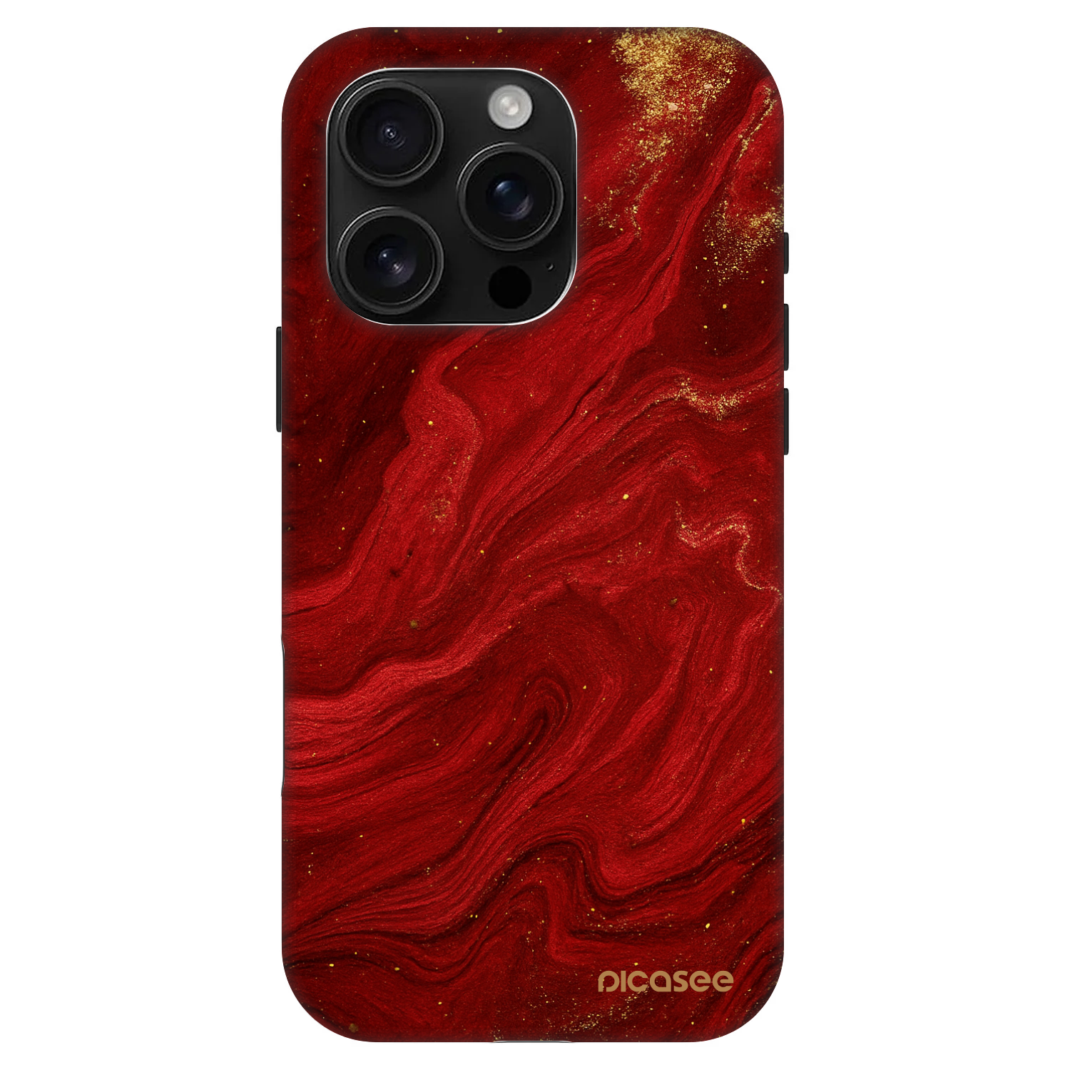 Picasee Fashion Case MagSafe Apple iPhone 16 Pro - Red