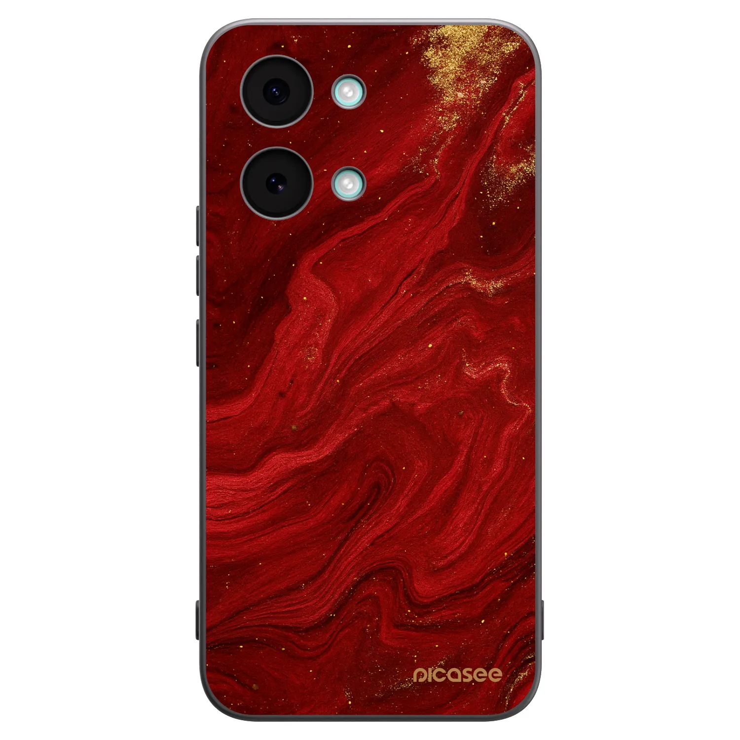 Picasee fekete szilikon tok az alábbi mobiltelefonokra Xiaomi Poco X8 Pro Max - Red