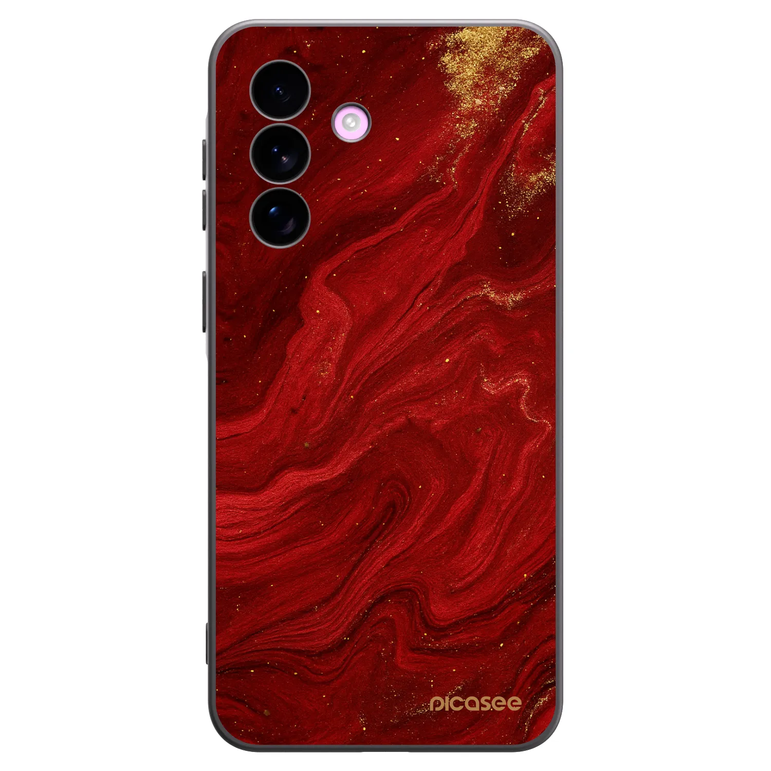 Picasee fekete szilikon tok az alábbi mobiltelefonokra Samsung Galaxy A57 5G - Red