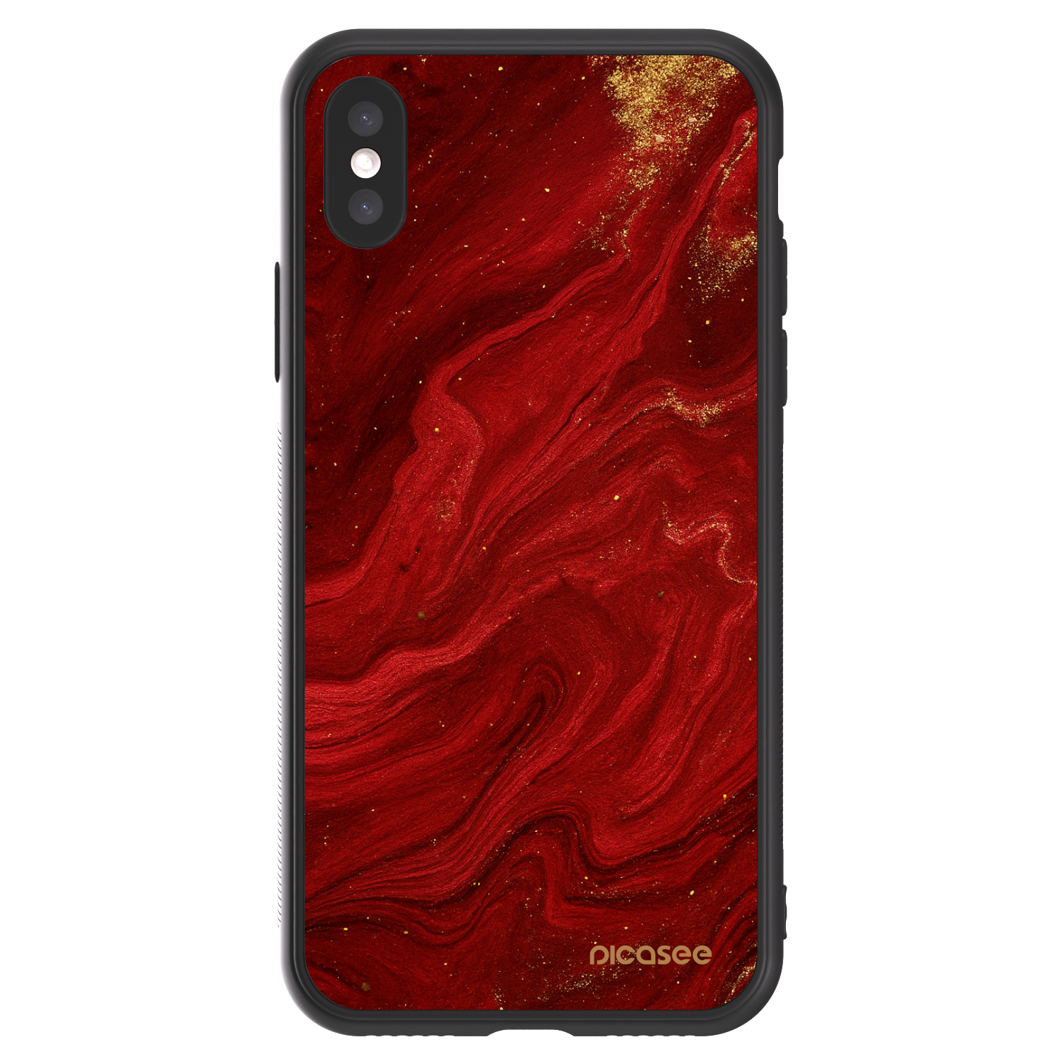Picasee ULTIMATE CASE Apple iPhone X/XS - készülékre - Red