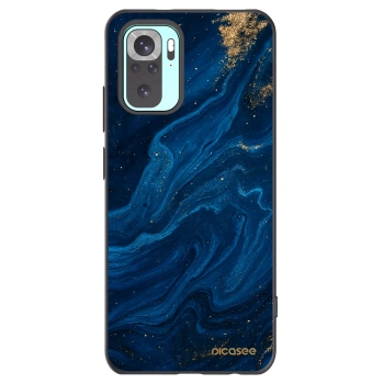Picasee fekete szilikon tok az alábbi mobiltelefonokra Xiaomi Redmi Note 10 Pro - Blue