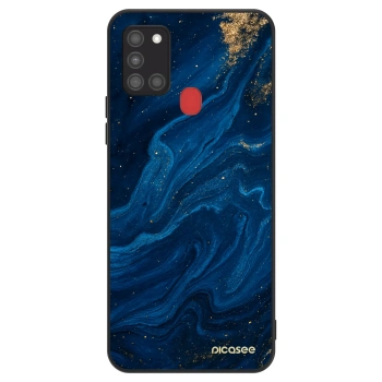 Szilikon tok erre a típusra Samsung Galaxy A21s - Blue