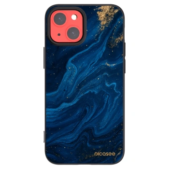 Picasee fekete szilikon tok az alábbi mobiltelefonokra Apple iPhone 13 mini - Blue