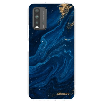 Picasee fekete szilikon tok az alábbi mobiltelefonokra Xiaomi Redmi 9T - Blue