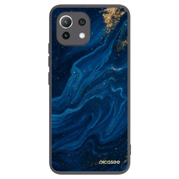 Picasee fekete szilikon tok az alábbi mobiltelefonokra Xiaomi 11 Lite 5G NE - Blue