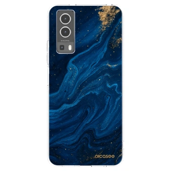 Picasee átlátszó szilikon tok az alábbi mobiltelefonokra Vivo Y72 5G - Blue