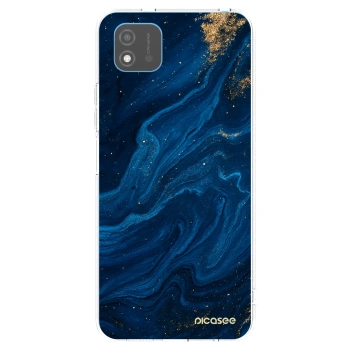 Picasee átlátszó szilikon tok az alábbi mobiltelefonokra Realme C11 (2021) - Blue