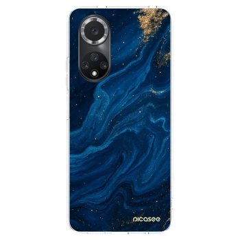 Picasee átlátszó szilikon tok az alábbi mobiltelefonokra Huawei Nova 9 SE - Blue