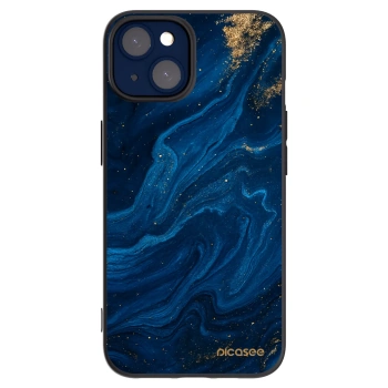 Picasee fekete szilikon tok az alábbi mobiltelefonokra Apple iPhone 14 - Blue
