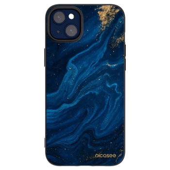 Picasee fekete szilikon tok az alábbi mobiltelefonokra Apple iPhone 14 Plus - Blue