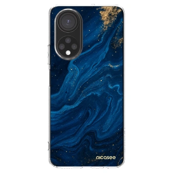 Picasee átlátszó szilikon tok az alábbi mobiltelefonokra Honor X7 - Blue