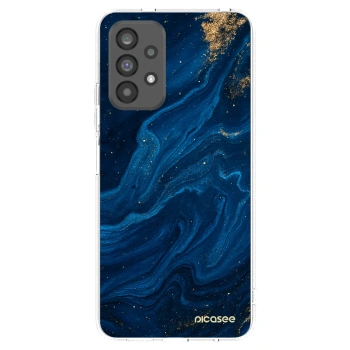 Picasee átlátszó szilikon tok az alábbi mobiltelefonokra Samsung Galaxy A73 5G - Blue