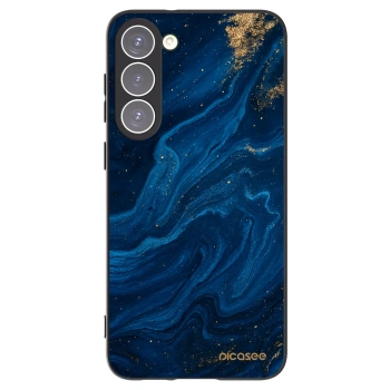 Picasee fekete szilikon tok az alábbi mobiltelefonokra Samsung Galaxy S23+ 5G - Blue
