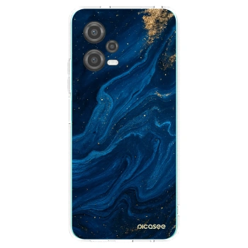 Picasee átlátszó szilikon tok az alábbi mobiltelefonokra Xiaomi Poco X5 - Blue