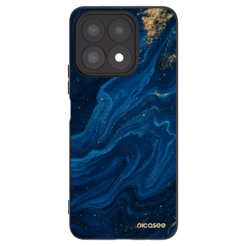Picasee fekete szilikon tok az alábbi mobiltelefonokra Honor X8a - Blue