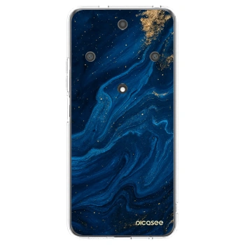 Picasee átlátszó szilikon tok az alábbi mobiltelefonokra Honor Magic5 Lite 5G - Blue