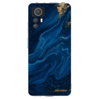 Picasee átlátszó szilikon tok az alábbi mobiltelefonokra Xiaomi Redmi Note 12S - Blue