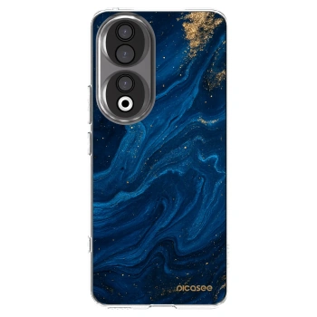 Picasee átlátszó szilikon tok az alábbi mobiltelefonokra Honor 90 5G - Blue