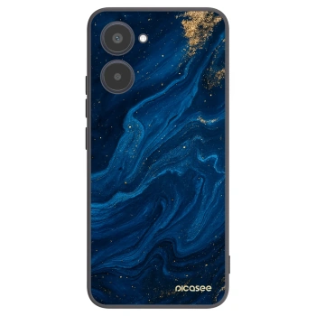 Picasee fekete szilikon tok az alábbi mobiltelefonokra Realme 10 4G - Blue