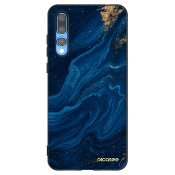 Picasee fekete szilikon tok az alábbi mobiltelefonokra Huawei P20 Pro - Blue