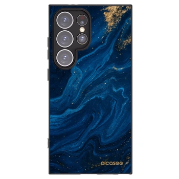 Picasee fekete szilikon tok az alábbi mobiltelefonokra Samsung Galaxy S24 Ultra S928B 5G - Blue
